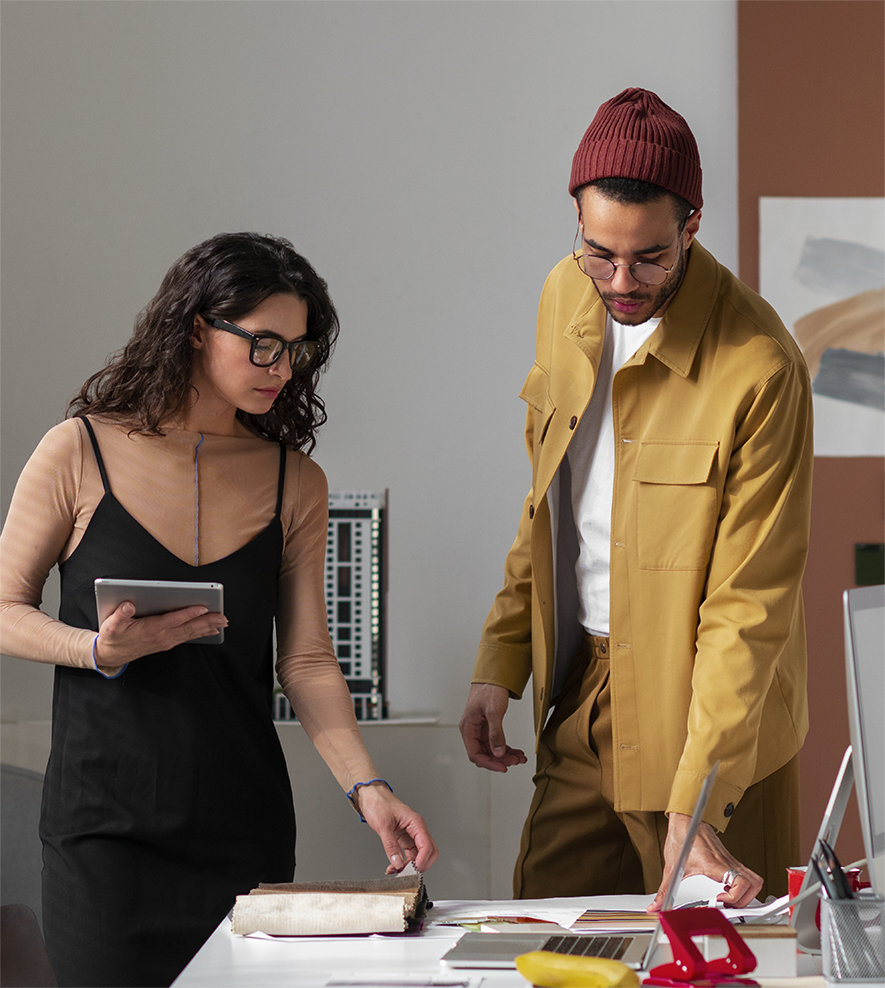 Team working together